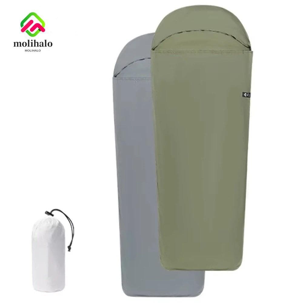 Forro De Saco De Dormir MOLIHALO , Sacos De Nylon Ultraleves , Folha De Acampamento Quente Para Hotel De Viagem Única