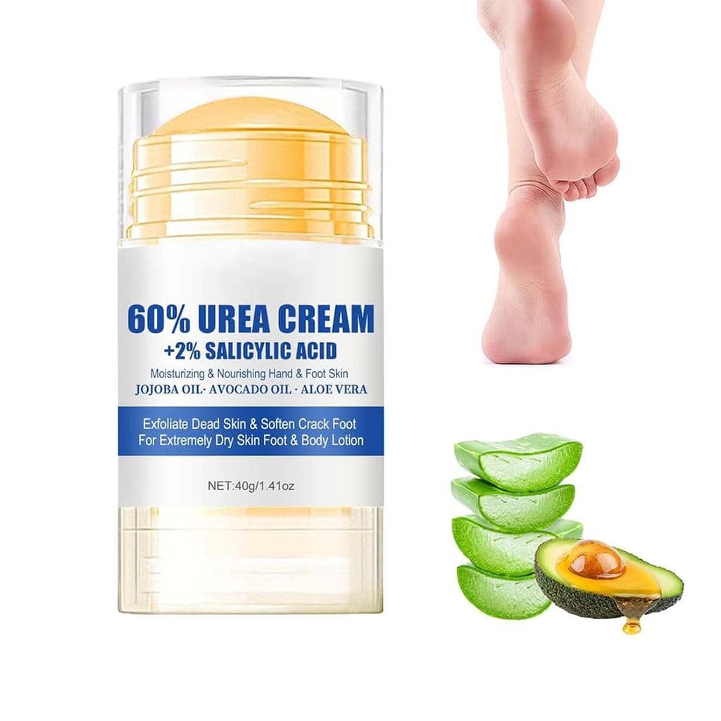 Creme Hidratante Anti-Rachaduras para os Pés, Creme Hidratante e Aliviante 2025 para Pés Secos e Rachados, para Homens e