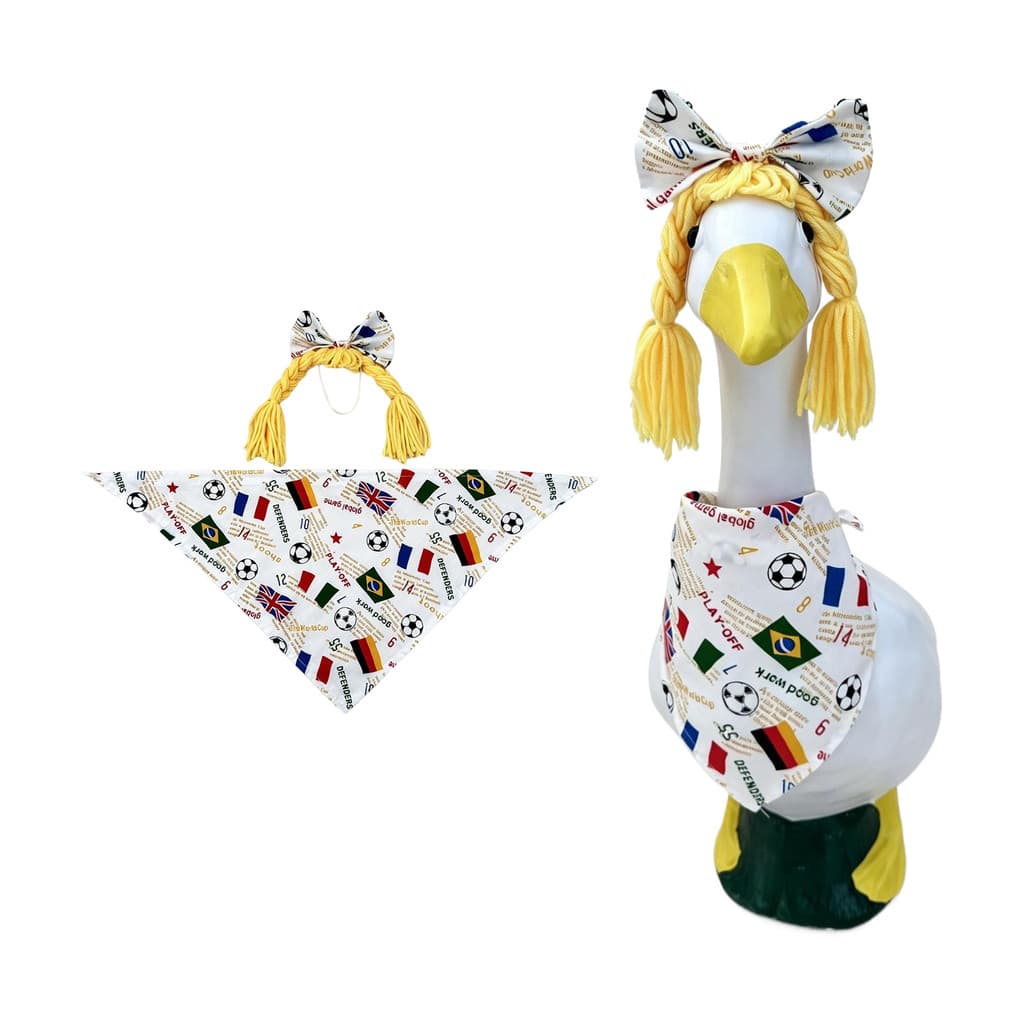 Ornamento Engraçado De Ganso De Varanda Que Não Desbota Para Decoração Jardim , Pátio E Quintal [covdes.br]