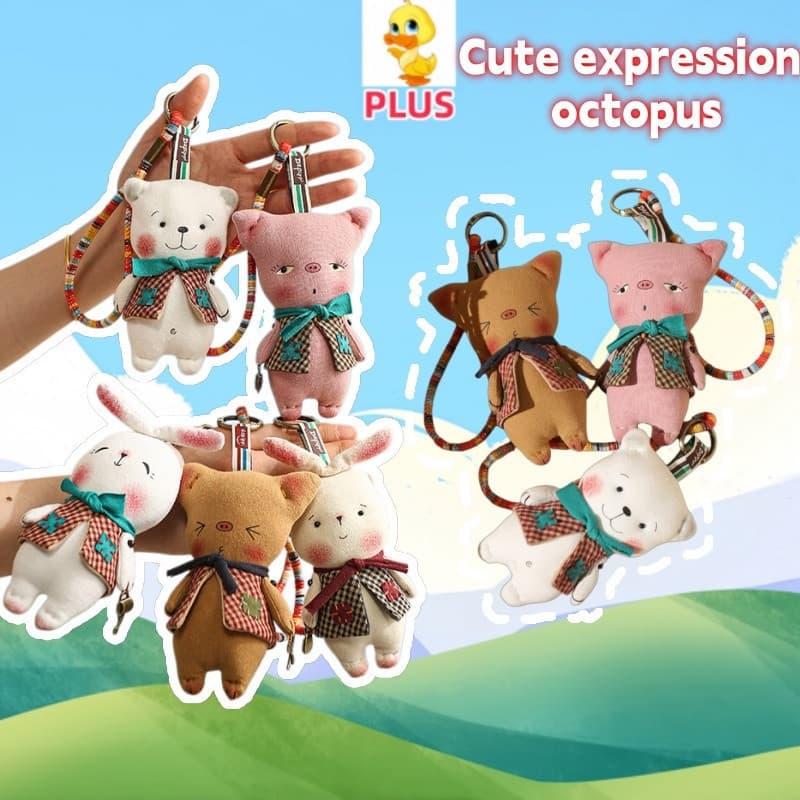 PLUS Polvo Fofo Boneca De Pelúcia Kawaii Emocional Brinquedo Divertido Descompressão Presente De Aniversário Troca De Fo