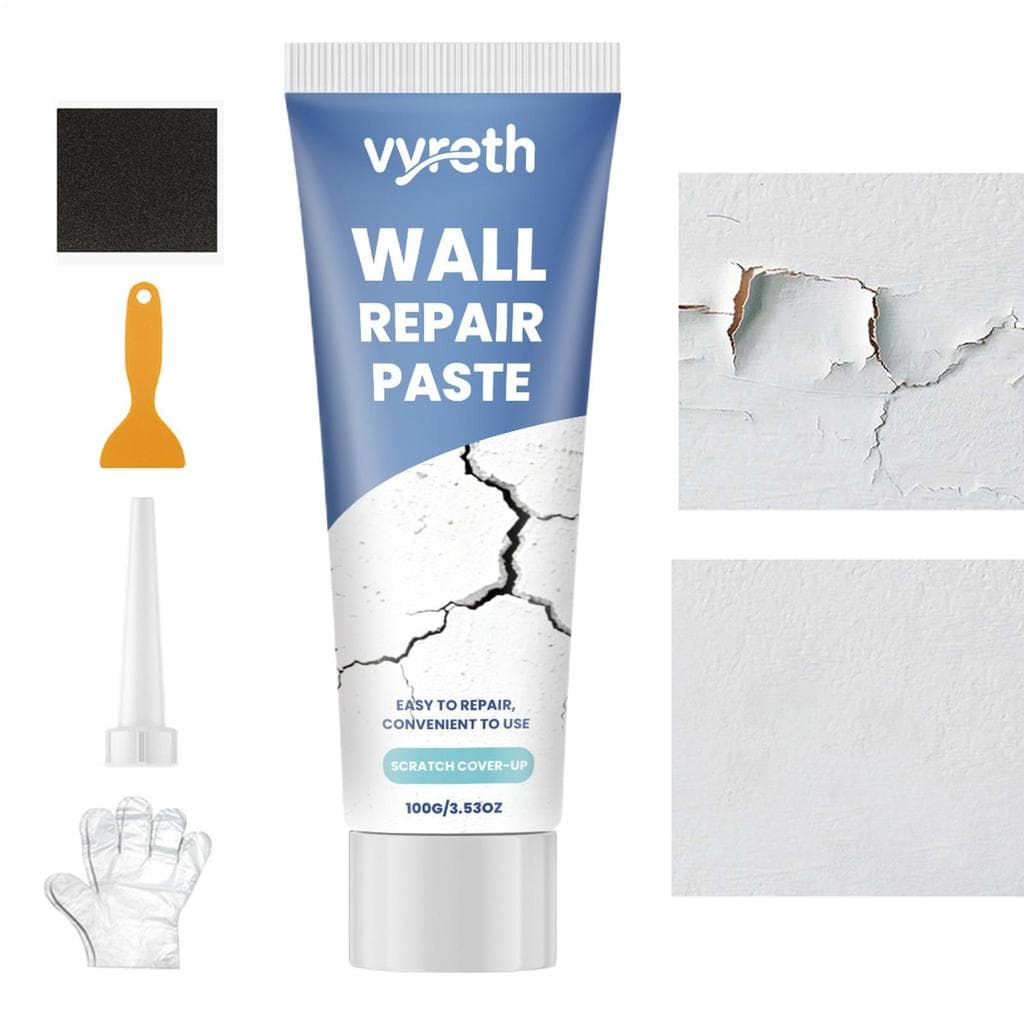Pasta De Reparo De Drywall Kit De Massa De Secagem Rápida Para Furos E Rachaduras DIY Casa Grout Telha Reparação habke2b