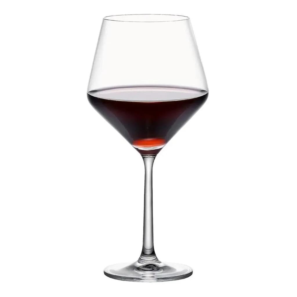 KIT 6 Copa Burgundy 680 Ml X6 Stone Bg68 Deli Cristaleria Volf