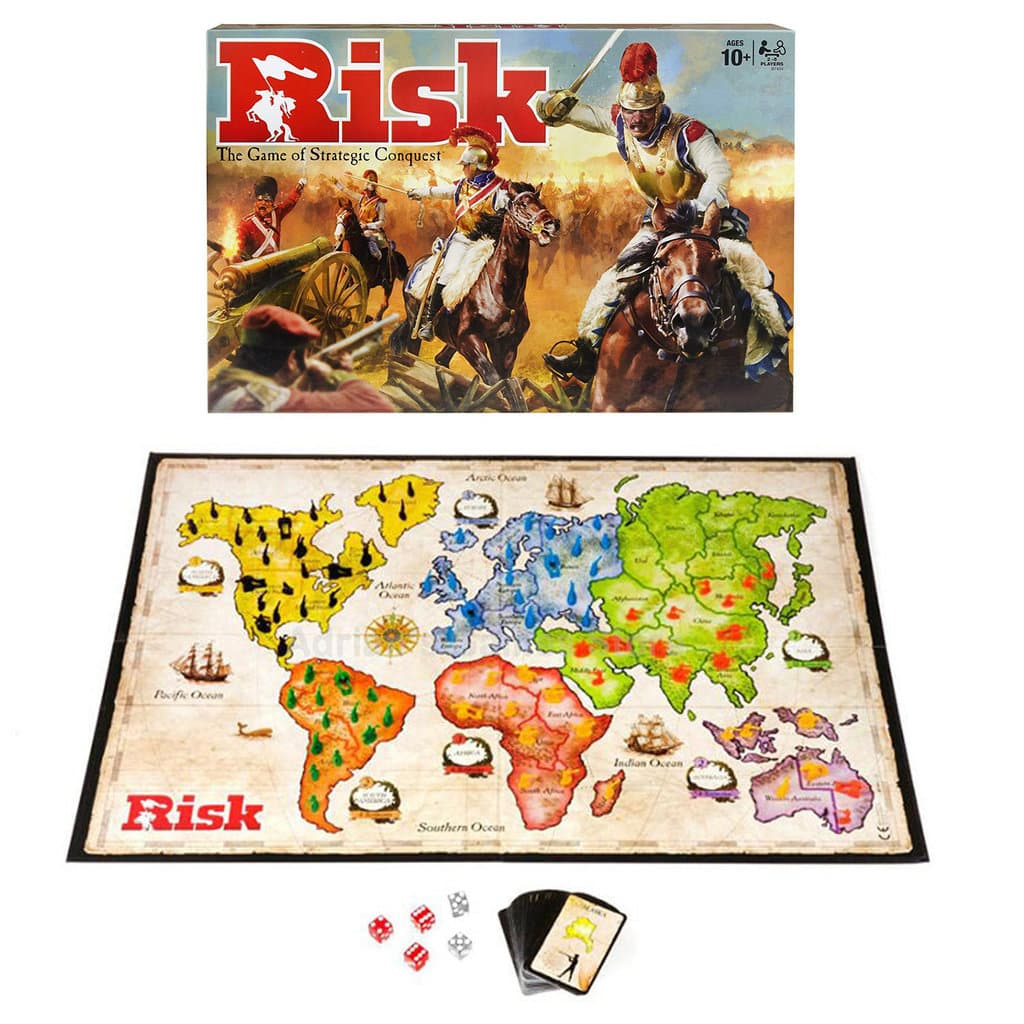 Jogo de risco Wars Warring States Fengyun Jogo de tabuleiro Versão em inglês Jogo de tabuleiro de crise