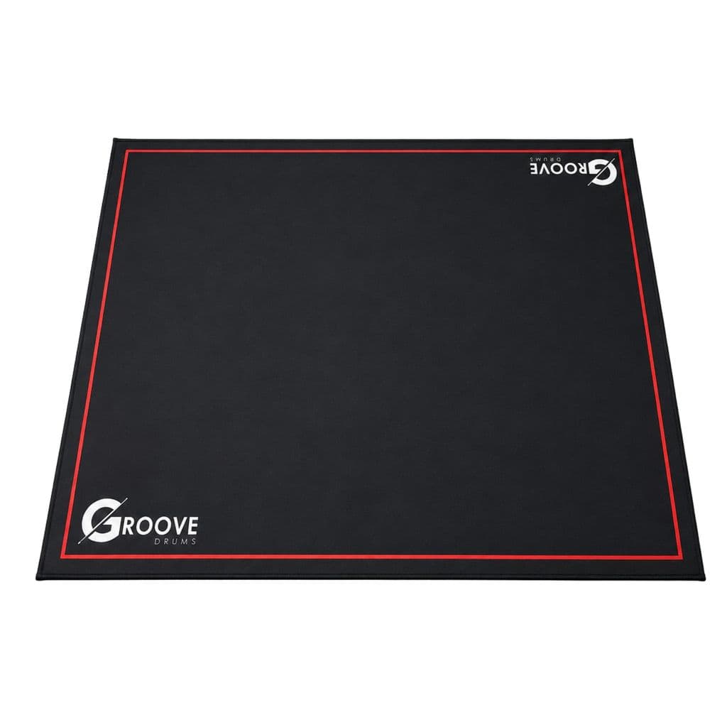 Tapete Para Bateria Acustica Eletronica Groove TD160 160x120cm para Sala de Estar Quarto Área de Lazer