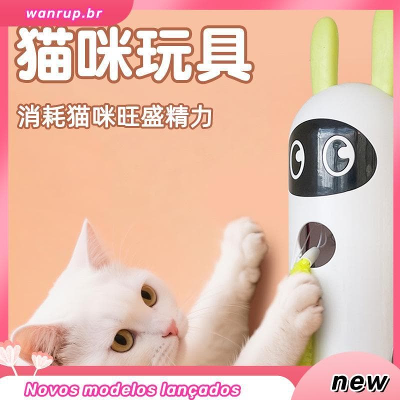Brinquedo Elétrico Para Gatos , Auto-Intetimento , Alívio Do Tédio , De Varinha De Perseguição Automática