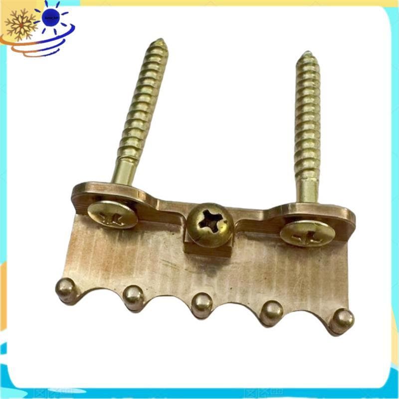 [Le's Shop] Para Tremolo Bridge Spring Claw Peças De Reposição De Latão Sólido Completo Guitarra Elétrica