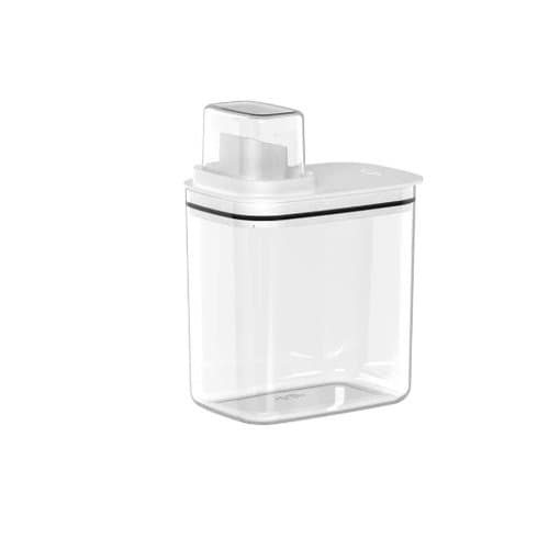 Dispenser para Sabão Líquido 1,5L ou 2,3L com Tampa Dosadora Organizador para Lavanderia