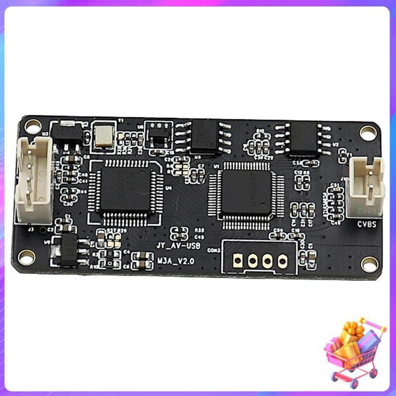 [Bom Negócio] Sinal Digital Analógico Para USB CVBS Conversor De Webcam Com Efeito De Neve AV Placa De Módulo De Convers