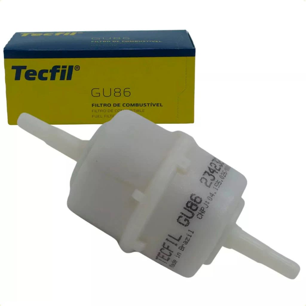 Filtro De Combustível UniversaI Tecfil GU86 Fusca Gol Opala Chevette Uno Monocarburados Moto