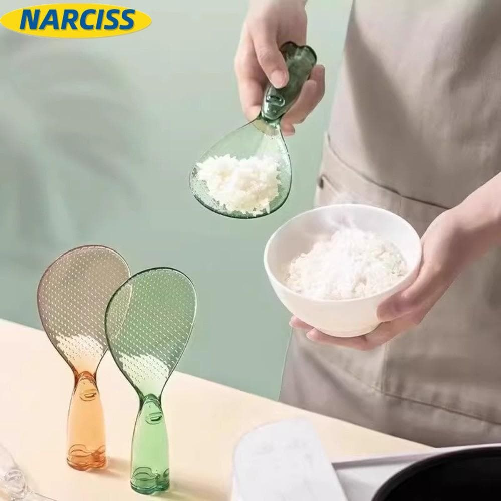 Pá De Arroz NARCISSUSPW , Colher Resistente Ao Calor De Plástico Panela De Superfície Antiaderente Espessada