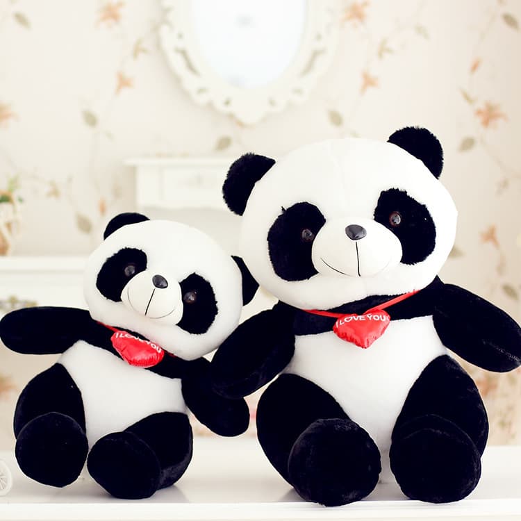 Frete grátis preto branco panda brinquedo de pelúcia grande panda boneca tesouro nacional grande panda Ragdoll travessei