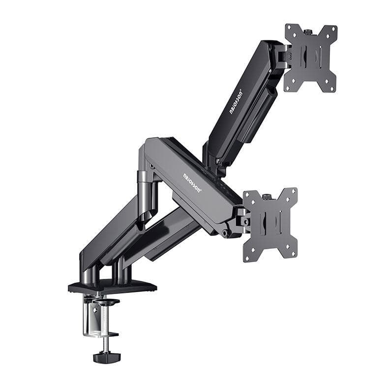 Suporte Articulado Para Dois Monitores Nbjohson GS-MRZ06, 13 Pol a 32 Pol, Preto, NB-GS-MRZ06-BK