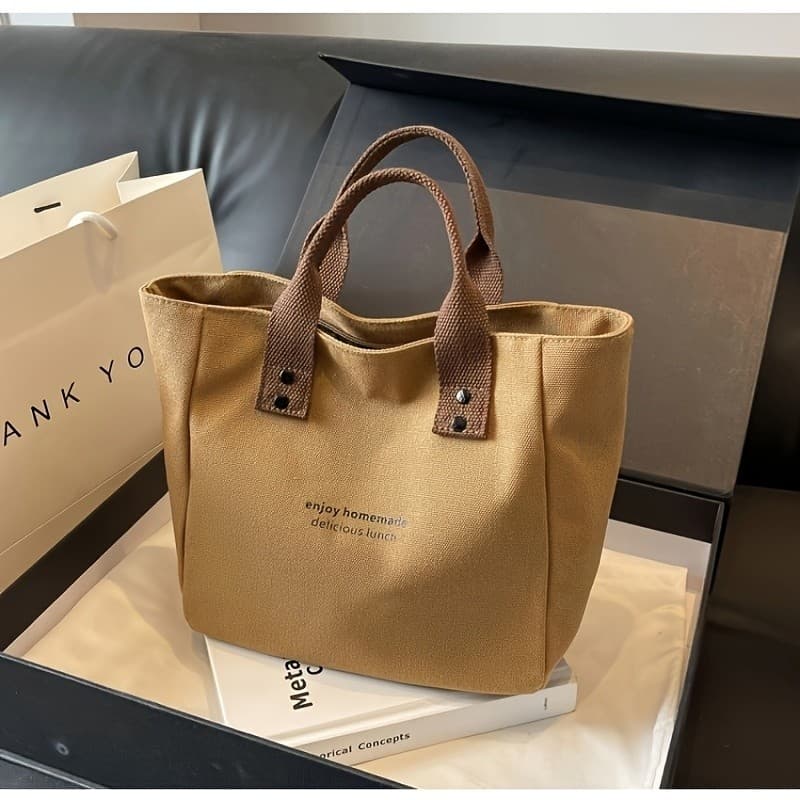 Bolsa dupla - Material sintético durável, com fecho de abertura de zíper e alça de ombro de fixação, Design simples de c