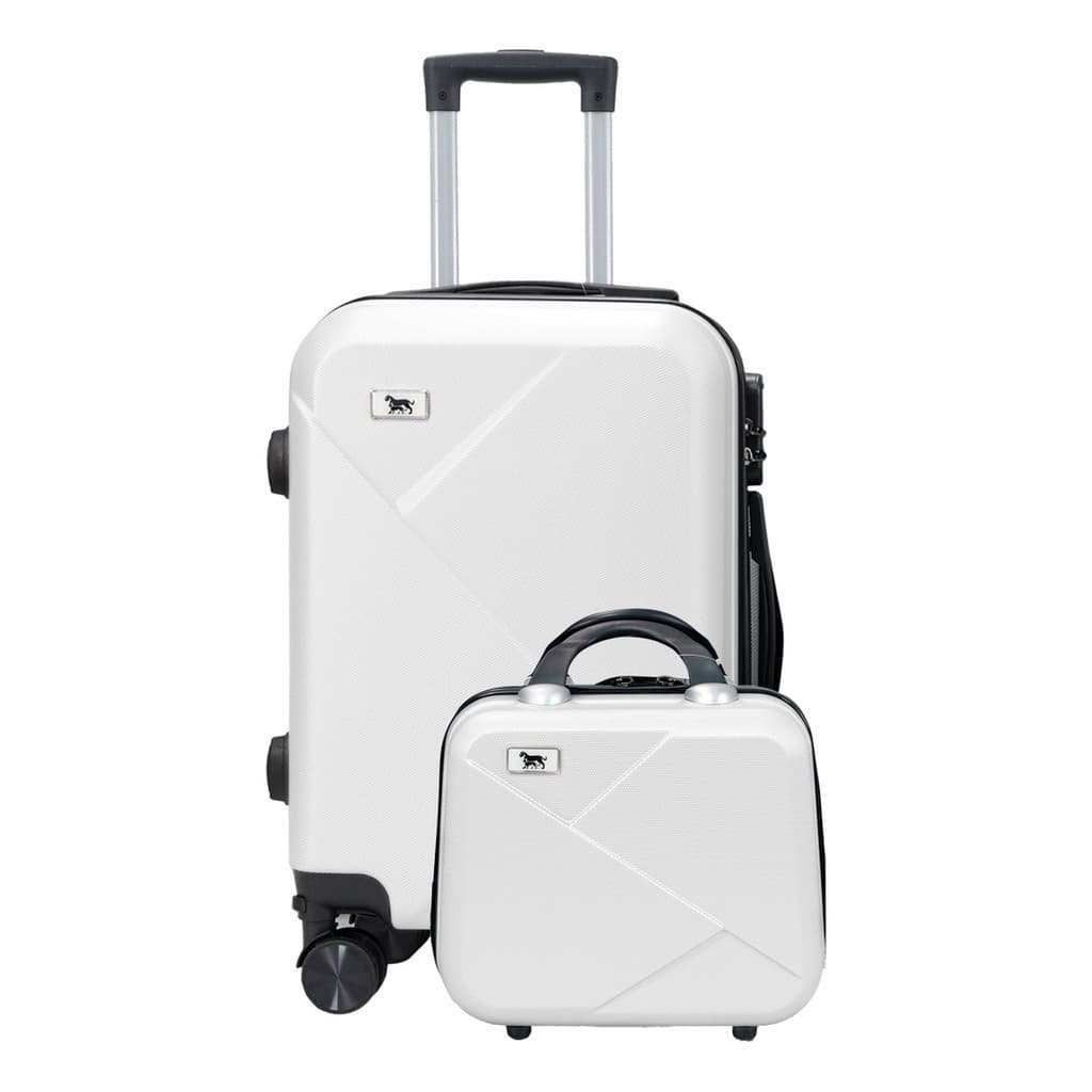 kit Mala e Frasqueira De Viagem Bordo 12 e 18 Polegadas 10kg Padrão ANAC Cadeado Segredo Rodas Removíveis 360 ABS M1-M6