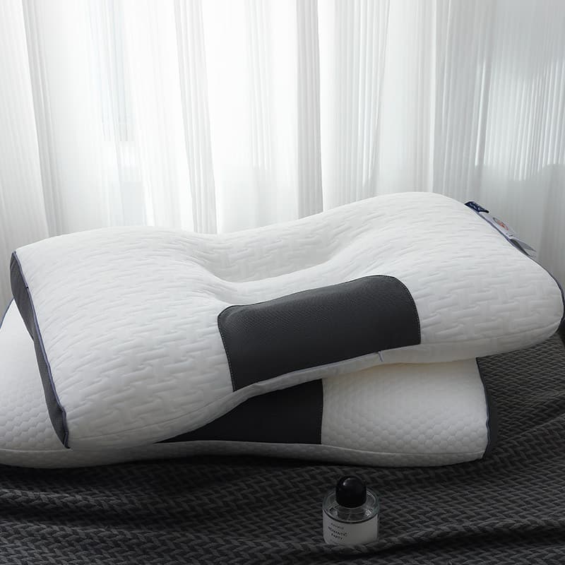 JIGAN Massagem Fibra Travesseiro Núcleo Moldar Travesseiro Sleep Aid Cervical Spine Aid Sono Doméstico Coluna Cervical T