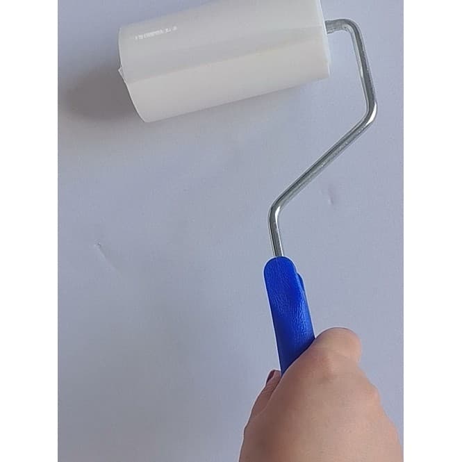Dispositivo de cabelo pegajoso dedicado para sala limpa, rolo de limpeza de papel para remoção de poeira, rolo Manual de