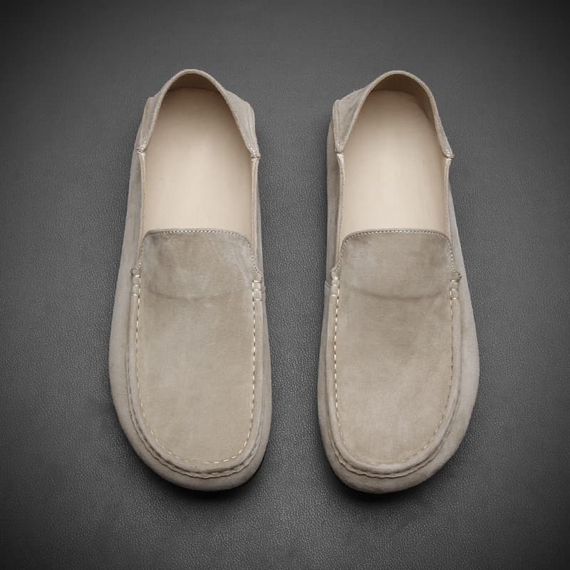 Sapatos masculinos estilo dinheiro antigo sola macia ervilhas sapatos masculinos de um Pedal Retro conjunto pé mocassins