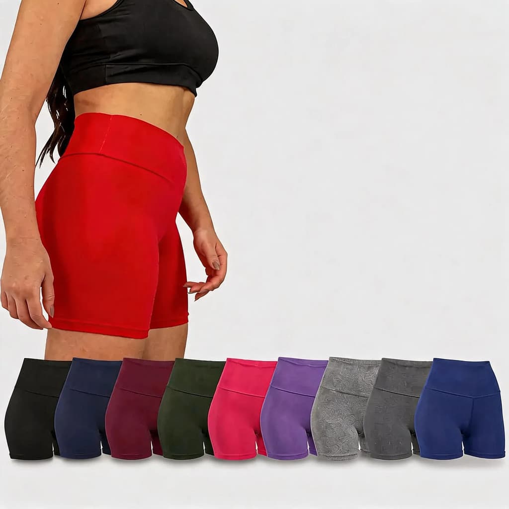 Shortinho Curto Legging Academia Caminhada Praia Lazer Yoga