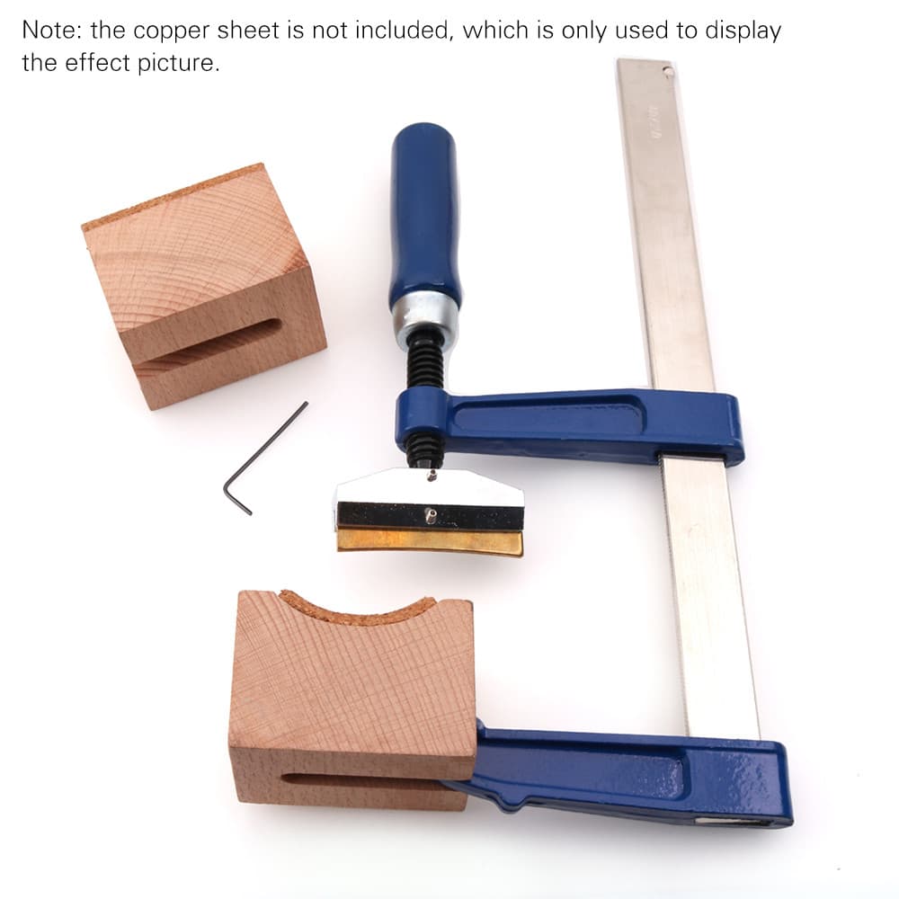 musiclover-BR Domary Guitar Fret Press Tool Ferramentas de reparo Substituição Fretting Fingerboard Fretboard Luthier