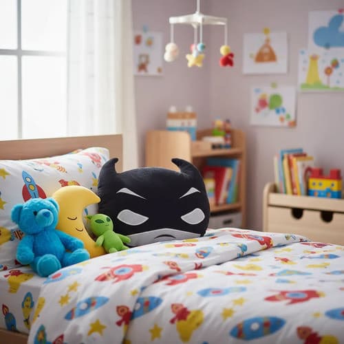 Almofada Herois Decoração Quarto Do Bebe 30 Cm Decoração