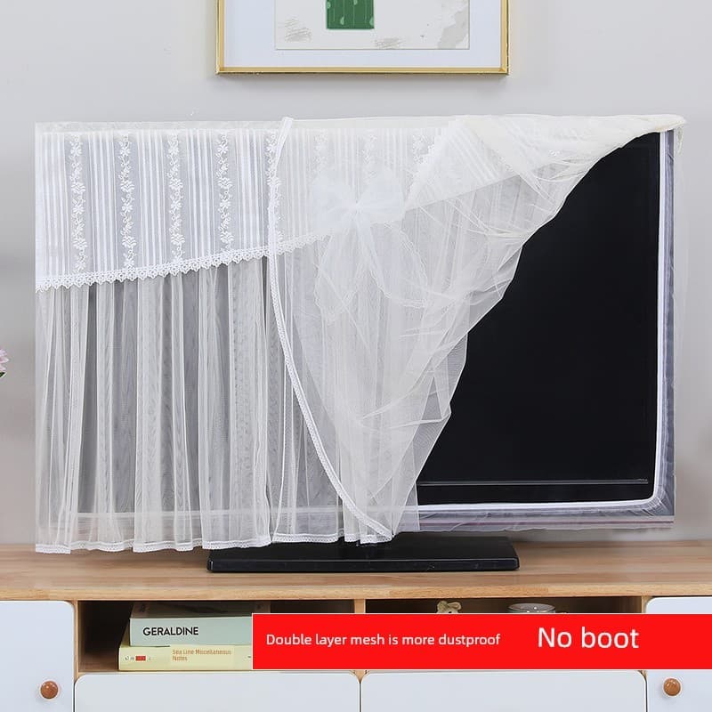 🔥 Não Retém Poeira na Superfície 🔥 Contra Poeira Ideal para Sala Capa Protetora De TV LCD Capa Protetora Contra Poeira