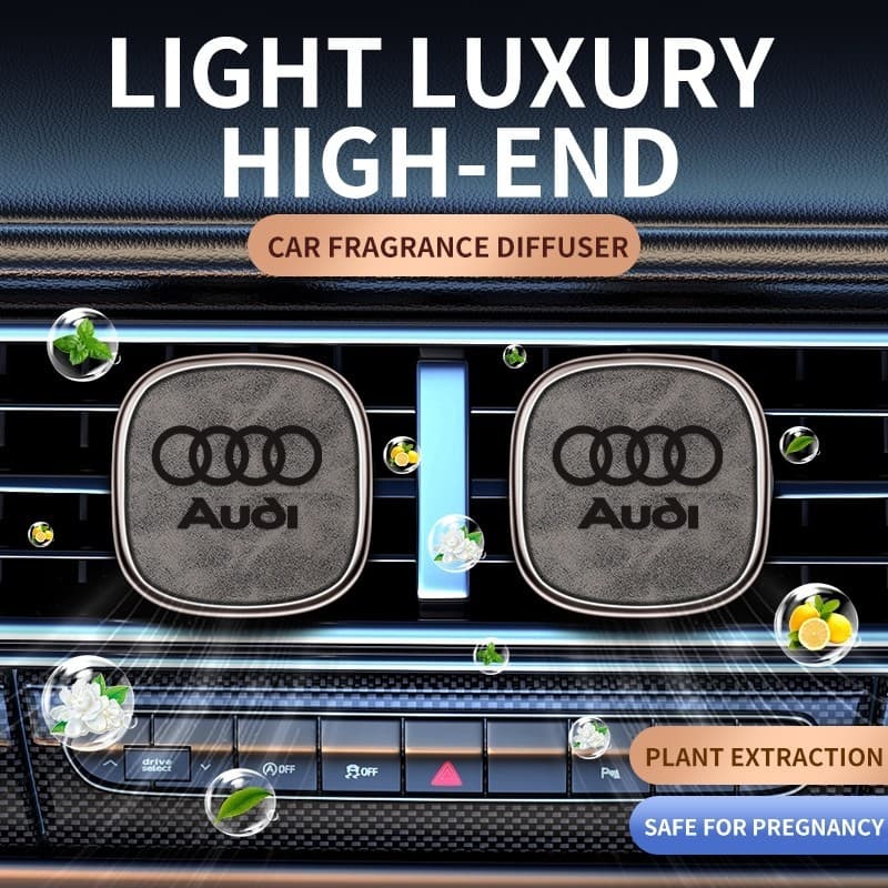 Despacho Rápido Alto-Falante Audi Carro Ambientador Fragrância Clipe Saída De Ar Perfume Auto Interior Acessórios Do