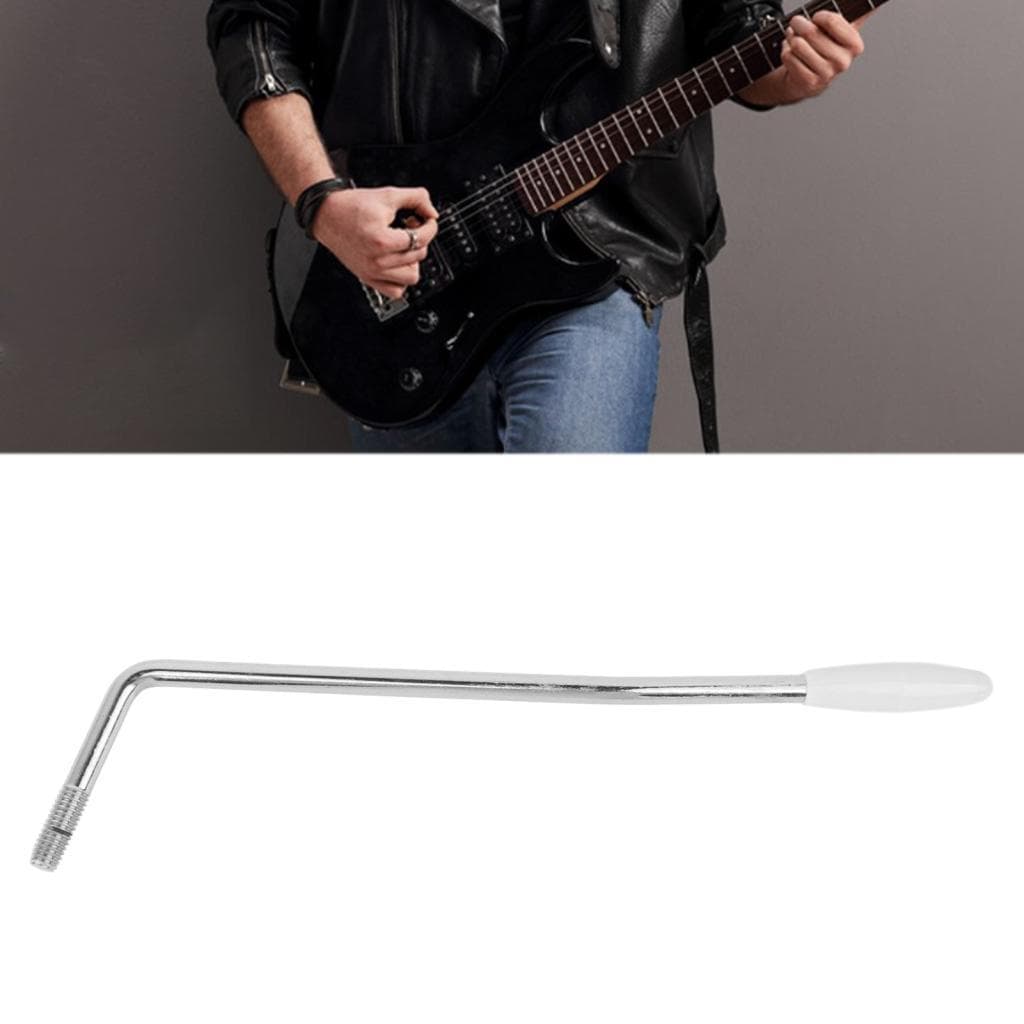 Guitarra elétrica de metal Tremolo braço rosqueado vibrato único com design tradicional Controle de entonação confiável