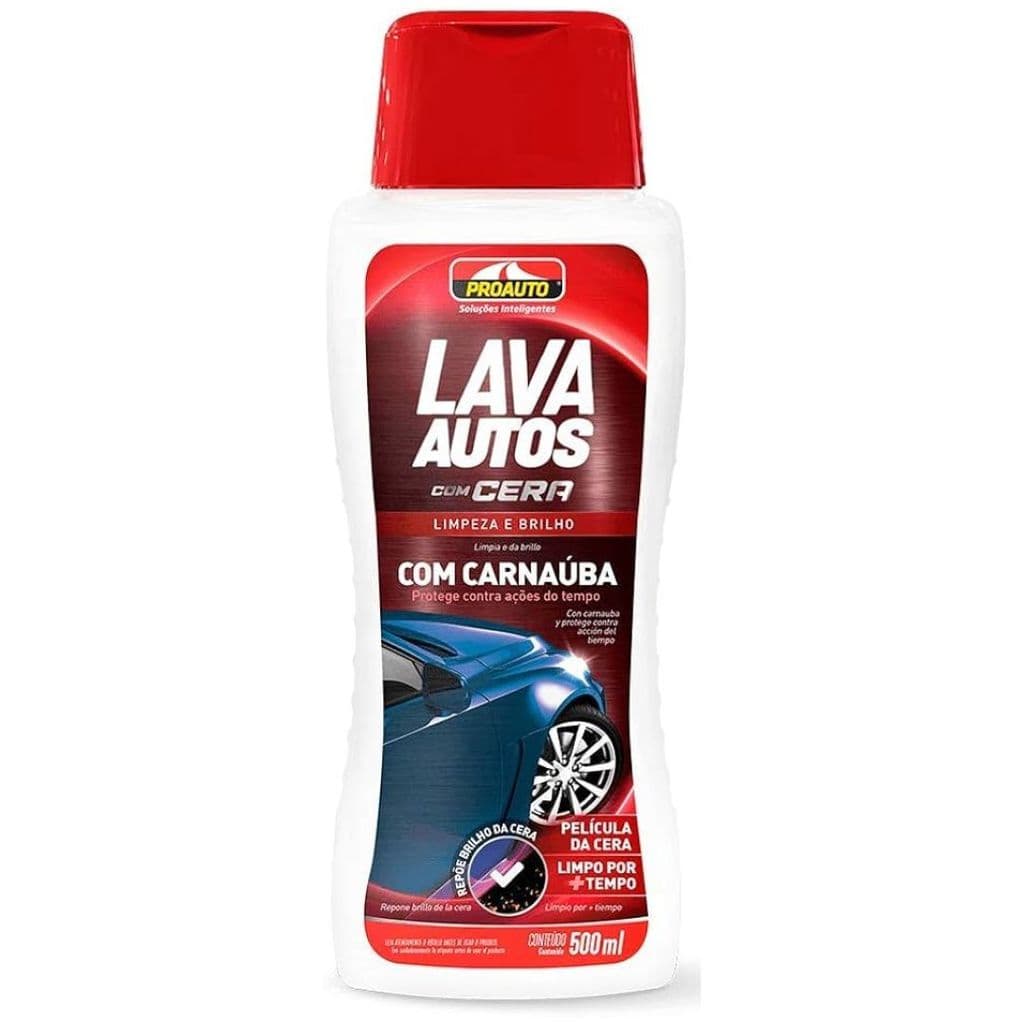 Lava Autos Com Cera Carnauba 500ml - Proauto 262