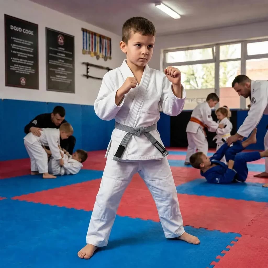 Faixa Jiu Jitsu Profissional Daxon 100% Algodão 6 Costuras Reforçadas Treino Competição