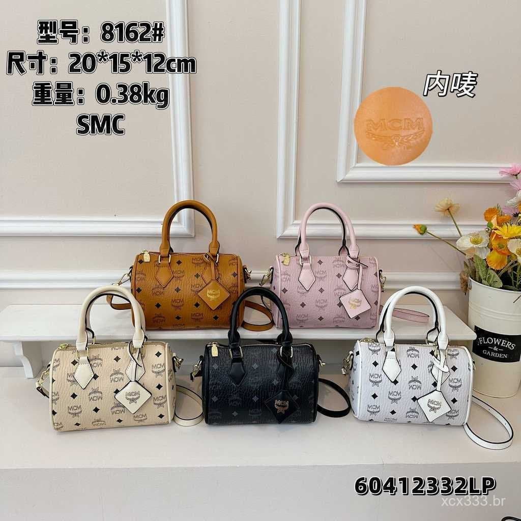 2026MCM bolsa crossbody bolsa de ombro bolsa feminina bolsa de corrente bolsa perdida bolsa de bolinho estudante viagem