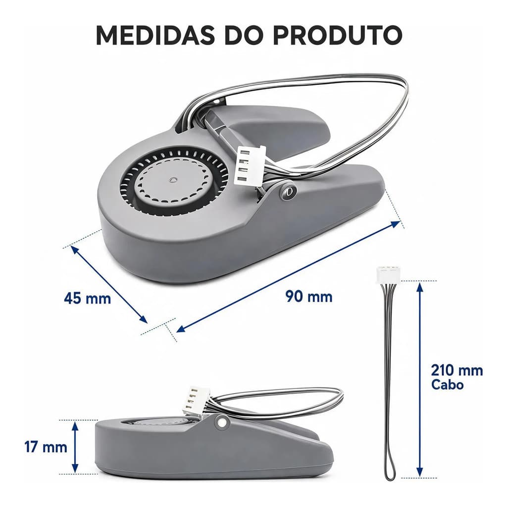 Cooler Ventoinha De Resfriamento Bambu Lab A1 / A1 Mini