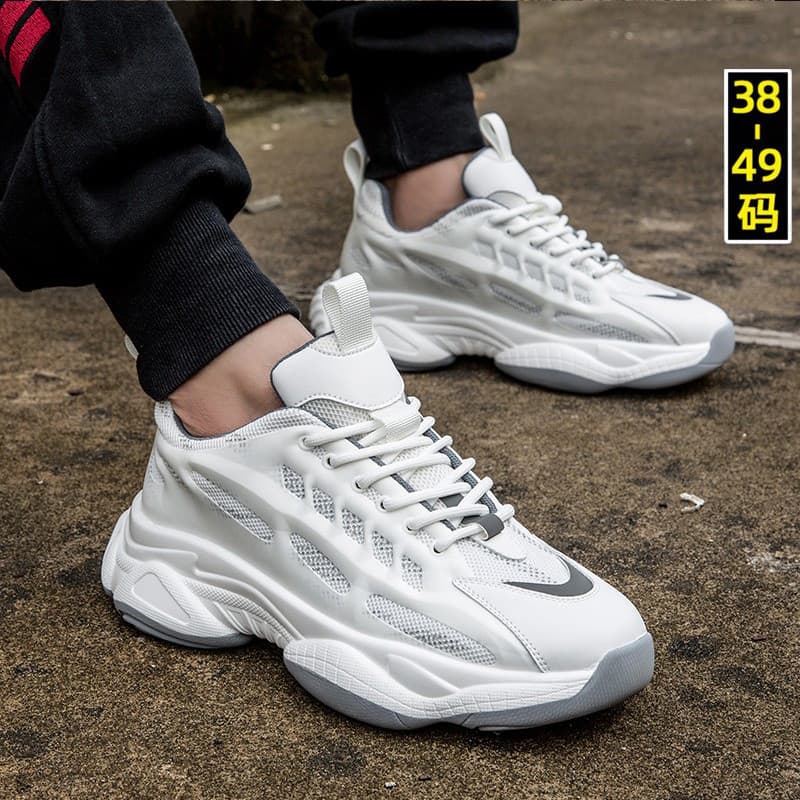 Sapatos masculinos 2025 novo estilo sapatos da moda outono inverno Plus Size 45 papai sapatos 46 esportes 47 desodorante