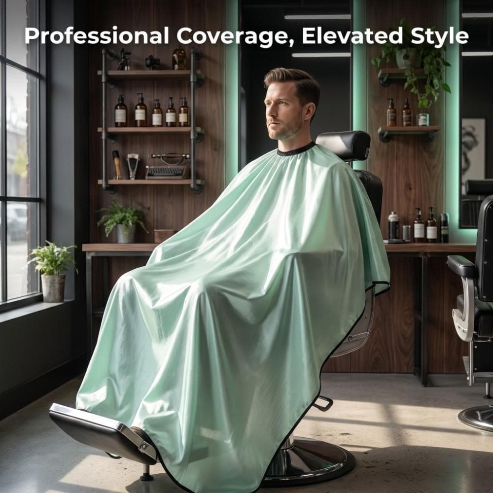 Avental De Cabeleireiro À Prova D'água INTREE , Capa De Corte De Cabelo Profissional Extra Grande , Antiestático
