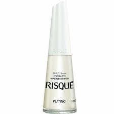 Esmalte Risqué 8ml Platino Cinitilante
