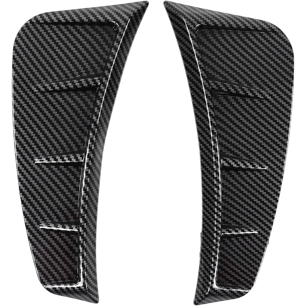 Fender Tampa Da Guarnição Do Respiradouro De Ar Pára-Choque Carro , Lateral , Par De Acabamento Dianteiro Exterior Estil