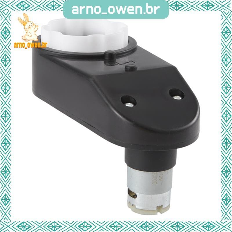 [arno_owen.br] Motor Elétrico RS390 12V 20000RPM DC Para Carro De Brinquedo Infantil