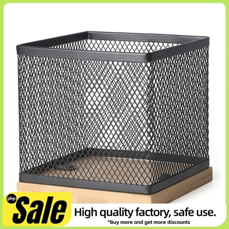 Porta-Canetas De Metal Organizador De Mesa Design De Grade De Grande Capacidade Para Casa E Estudantes