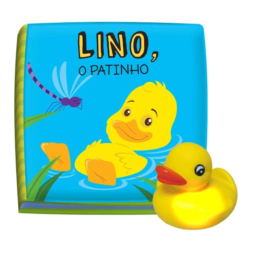 Livro Tá na Hora do Banho: Lino, o Patinho - Ed Vale das Letras