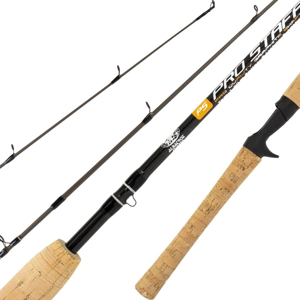 Vara Carbono Pro Staff Pesca Carretilha 2 Partes Albatroz 1,68m e 1,80m - 17 e 20 lbs