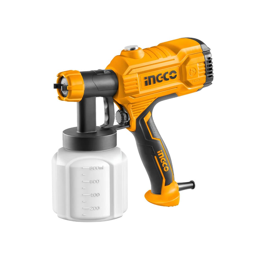 PISTOLA DE PINTURA PULVERIZADORA 800ML INGCO ELÉTRICA 450W 110V USPG3508-9