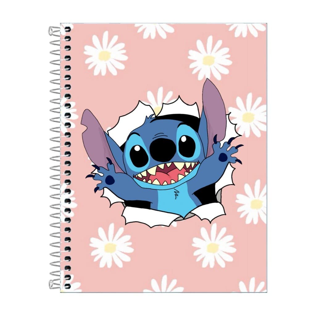 Caderno Lilo & Stitch 1,10 ou 20 matérias
