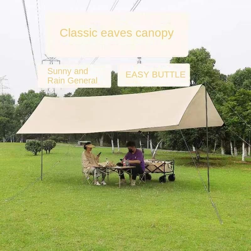 Acampamento ao ar livre dossel de vinil acampamento à prova de chuva Oversized Oxford pano toldo pérgula protetor solar