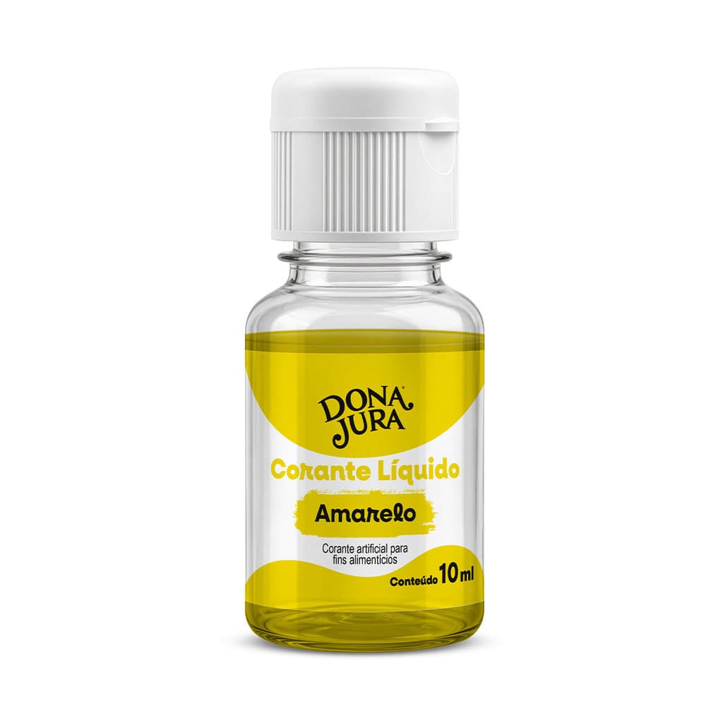 Corante Liquido Amarelo 10ml