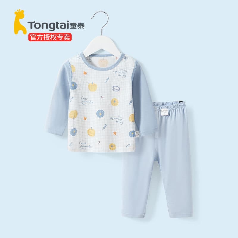 Tongtai bebê outono roupas terno do bebê calças compridas crianças roupa interior puro algodão de fundo meninos meninas