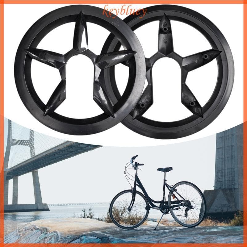 Chave 2 Unidades Proteção Corrente Para Bicicletas 5 Furos, A Impactos, Capa Dentada