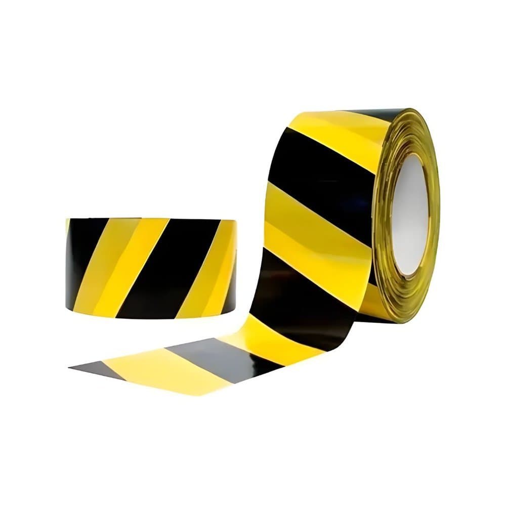 Fita Zebrada 7cm x 100 Metros