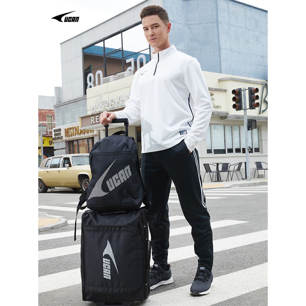 Ucan Ruike Trolley Bagagem Bolsa Grande Capacidade Bagagem Multifuncional Mala de Viagem de Negócios Esportes Negócios V