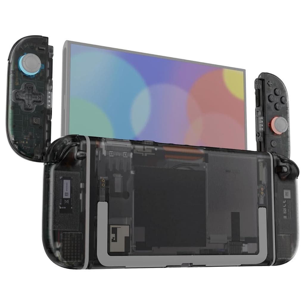 eXtremeRate Botões de Substituição DIY (Versão D-Pad) para Nintendo Switch 2, Conjunto Completo de Botões e Carcaça Tras