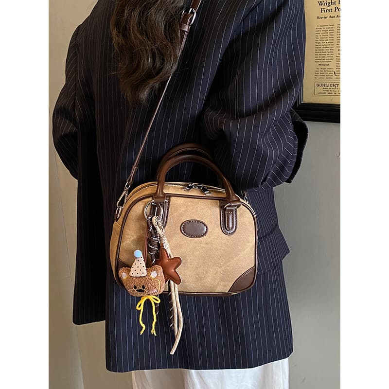 bolsa transversal feminino bolsa feminina Moda Retro portátil pequeno saco feminino 2026 outono inverno novo estilo All-