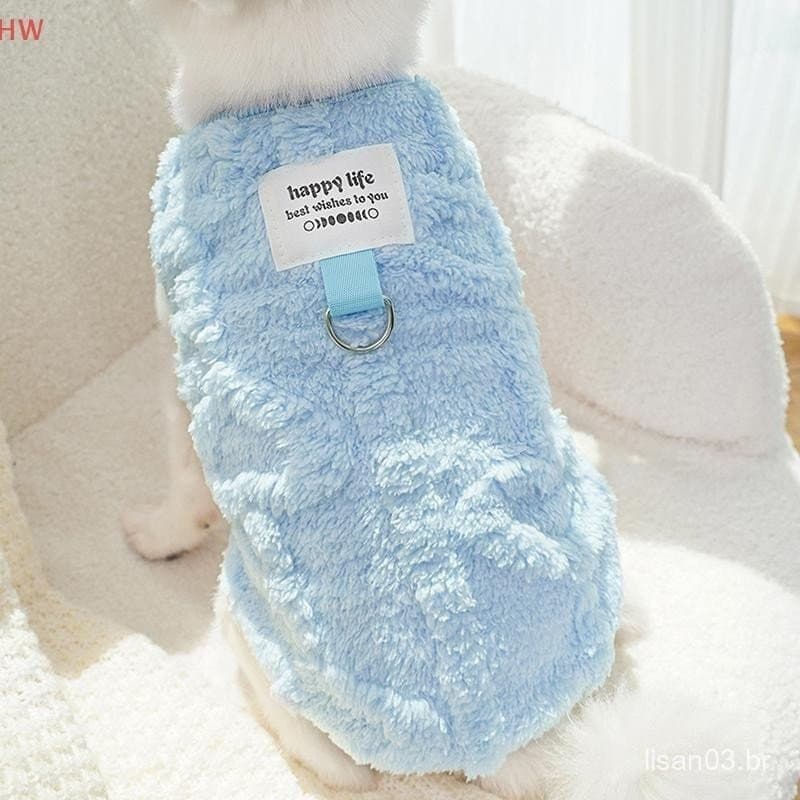 Macio Quente Roupas Para Cães De Estimação Pequeno Médio Filhote De Cachorro Gato Colete Chihuahua Jaqueta Teddy Yorkie